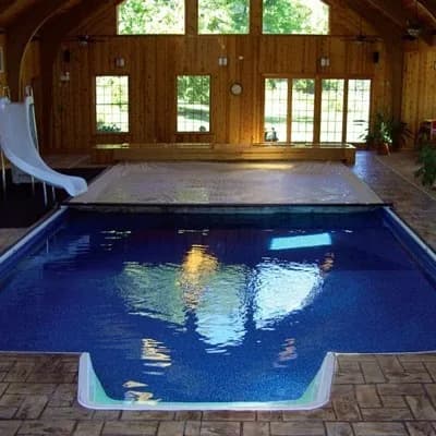 Deck Mount pool cover system